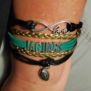 NEW NFL JACKSONVILLE JAGUARS BRACELET